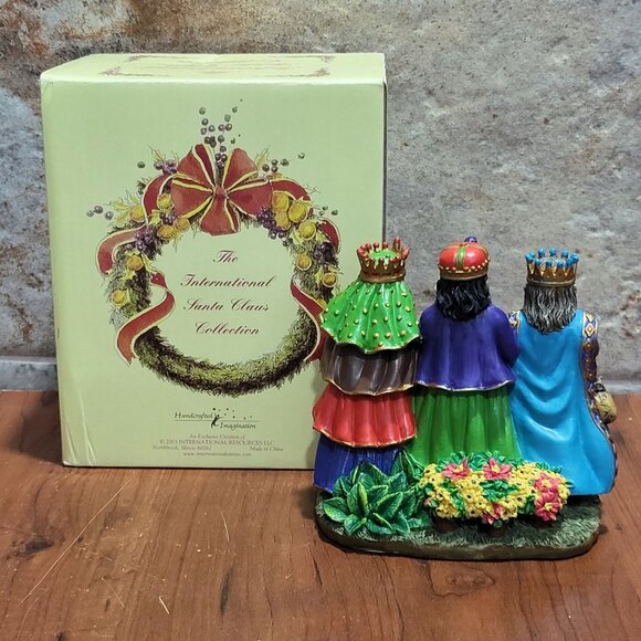 International Santa Claus Collection The Three Kings Nicaragua Figurine 1993 - Picture 2 of 10